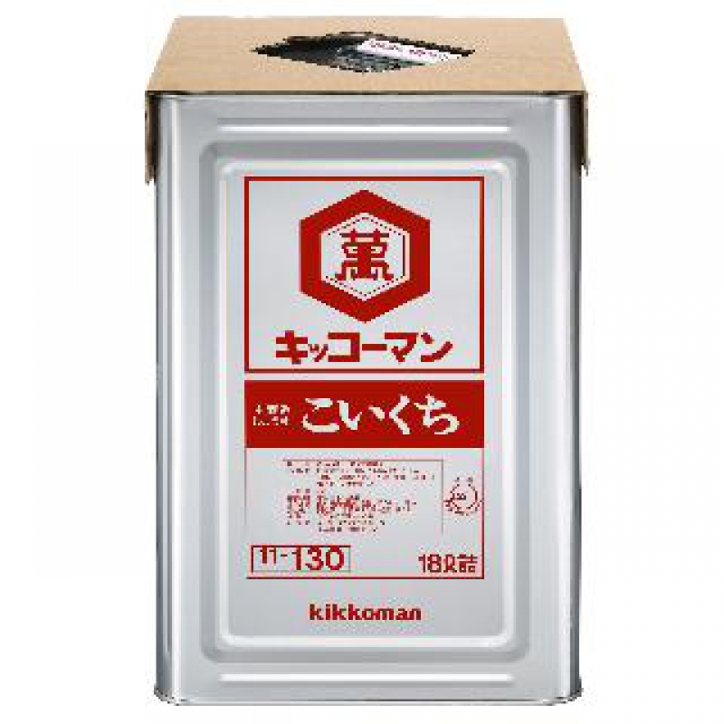 こいくちしょうゆ18L缶｜製菓材料・お菓子材料など業務用卸の通販｜かっぱ橋の本間商店原料店